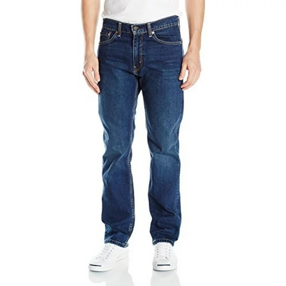 Levis Men's 505 Regular Fit Jeans